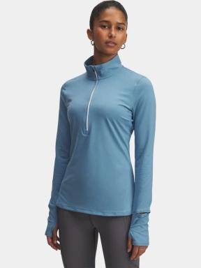 Under Armour UA Launch Pro Half Zip női hosszú ujjú sport póló kék színben 1