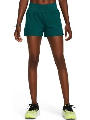 Under Armour UA Run Stamina 3'' Short női sport rövidnadrág zöld színben 1