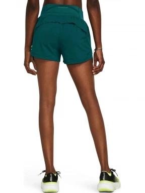 Under Armour UA Run Stamina 3'' Short női sport rövidnadrág zöld színben 3