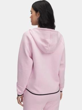 Under Armour Unstoppable Fleece FZ női kapucnis pulóver rózsaszín színben 3