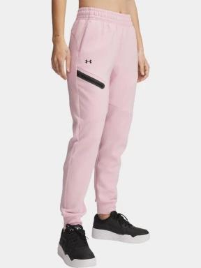 Under Armour Unstoppable FLC Jogger női sportnadrág rózsaszín színben 1