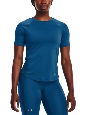 Under Armour Ua Rush Mesh Ss női rövid ujjú sport póló kék színben 1