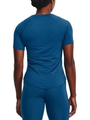 Under Armour Ua Rush Mesh Ss női rövid ujjú sport póló kék színben 3