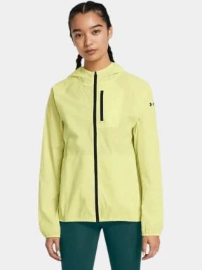 Under Armour Launch Lightweight JKT női széldzseki sárga színben 1