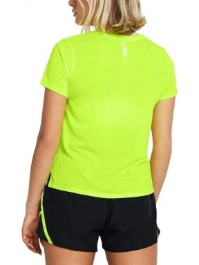 Under Armour UA Streaker SS női rövid ujjú sport póló zöld színben 3