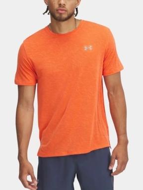 Under Armour UA Launch Shortsleeve férfi rövid ujjú sport póló narancssárga színben 1