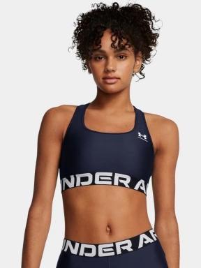 Under Armour UA HG Mid Branded női sportmelltartó sötétkék színben 1