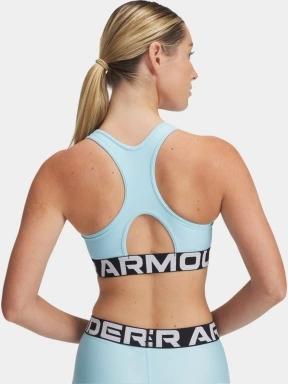 Under Armour UA HG Mid Branded női sportmelltartó világoskék színben 3