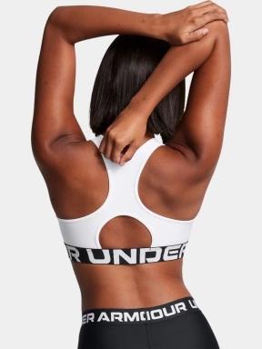 Under Armour UA HG Mid Branded női sportmelltartó fehér színben 3