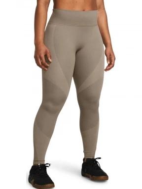 Under Armour Rush Seamless Ankle Leg női leggings barna színben 1