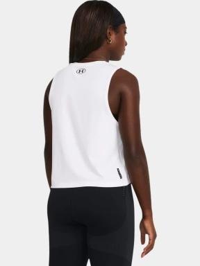 Under Armour Vanish Energy Crop Tank női ujjatlan sport póló fehér színben 3