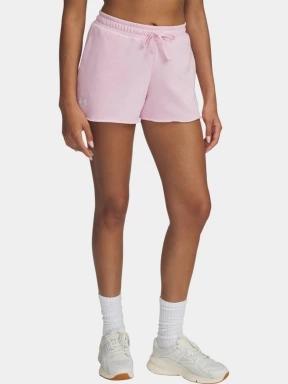 Under Armour UA Rival Terry Short női rövidnadrág rózsaszín színben 1
