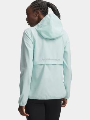 Under Armour UA Velociti Pro Storm Jkt női futódzseki világoskék színben 3