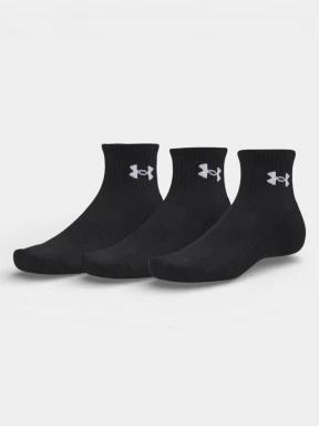 Under Armour UA Performance Cotton 3p Qtr sportzokni fekete színben 1