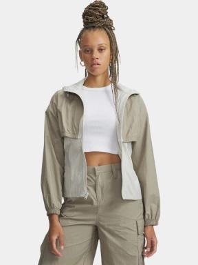 Under Armour UA Unstoppable Utility 3in1 női futódzseki homok színben 1