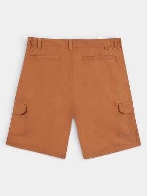 TBS Vidalber férfi oldalzsebes rövidnadrág barna színben 3