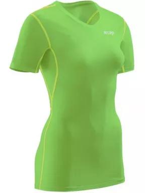 CEP CEP Wingtech Shirt Short Sleeve W női rövid ujjú sport póló zöld színben 1