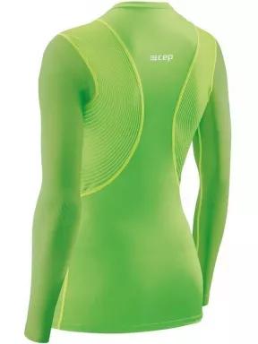 CEP CEP Wigtech Shirt Long Sleeve W női hosszú ujjú sport póló zöld színben 3