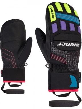 Ziener Luron AS® PR Mitten glove junior síkesztyű fekete színben 1