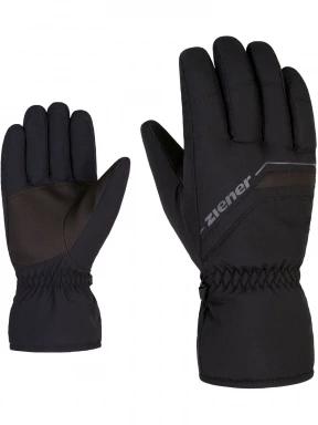 Ziener Grumas glove ski alpine férfi síkesztyű fekete színben 1