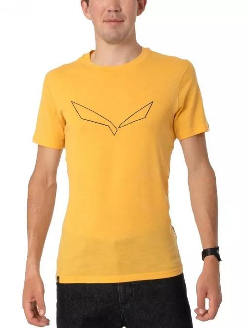 Salewa Pure Logo Amr M T-Shirt férfi rövid ujjú póló narancssárga színben 2