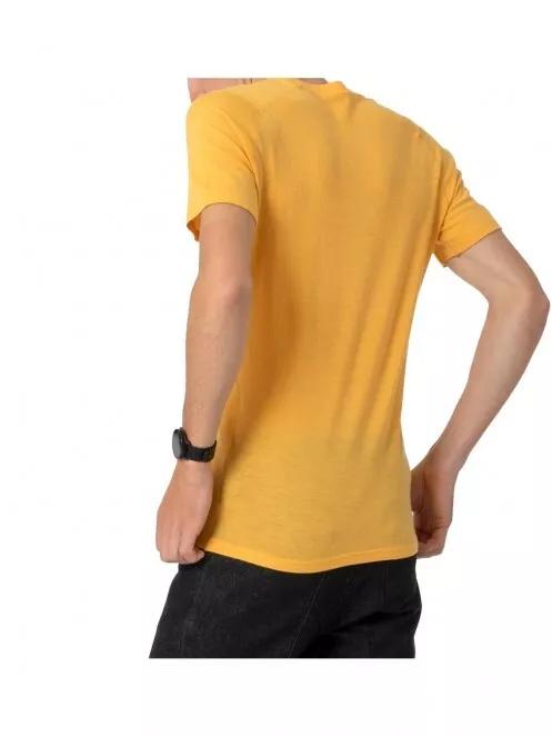 Salewa Pure Logo Amr M T-Shirt férfi rövid ujjú póló narancssárga színben 3