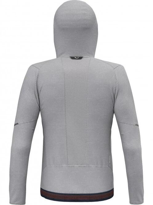 Salewa Pedroc PL M HD Jacket férfi polár pulóver szürke színben 3