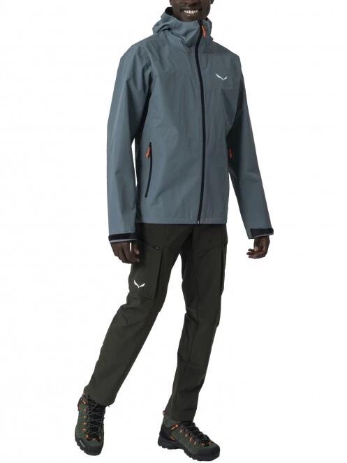 Salewa Puez 2.5L PTX Jacket M férfi esőkabát sötétkék színben 2
