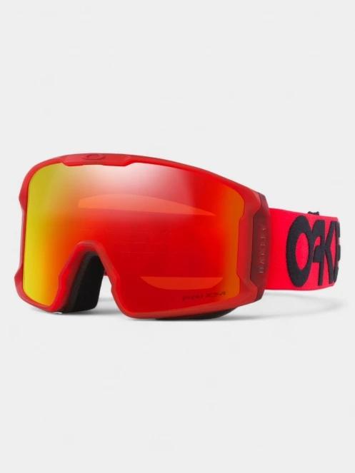 Oakley Line Miner L férfi síszemüveg piros színben 2