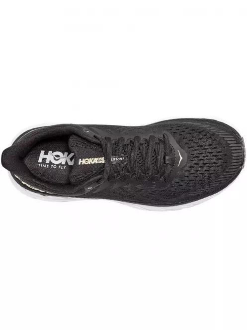 Hoka Clifton 7 női aszfalt futócipő fekete színben 6