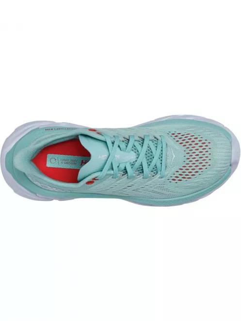 Hoka Clifton Edge női futócipő világoskék színben 6