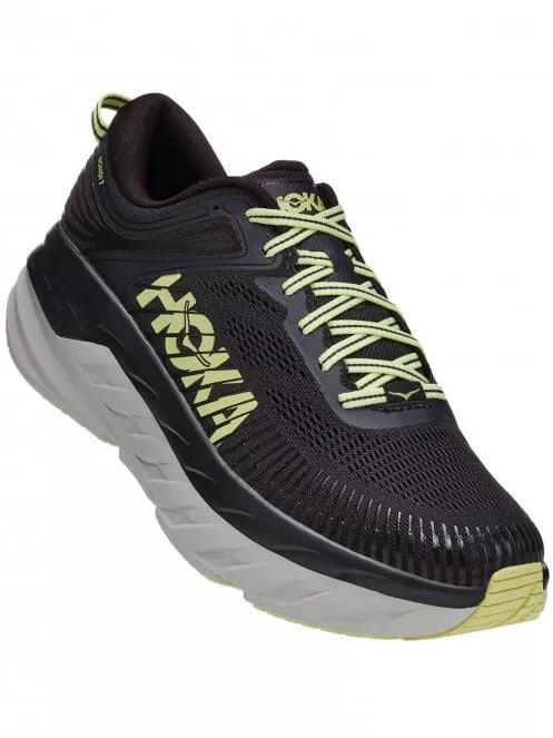 Hoka Bondi 7 férfi aszfalt futócipő fekete színben 2