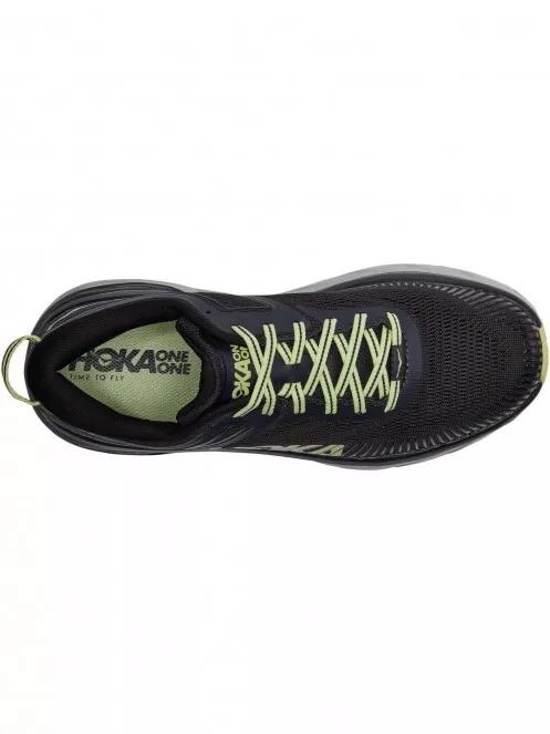 Hoka Bondi 7 férfi aszfalt futócipő fekete színben 6
