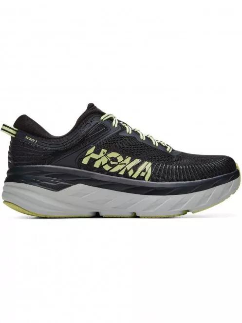 Hoka Bondi 7 férfi aszfalt futócipő fekete színben 8