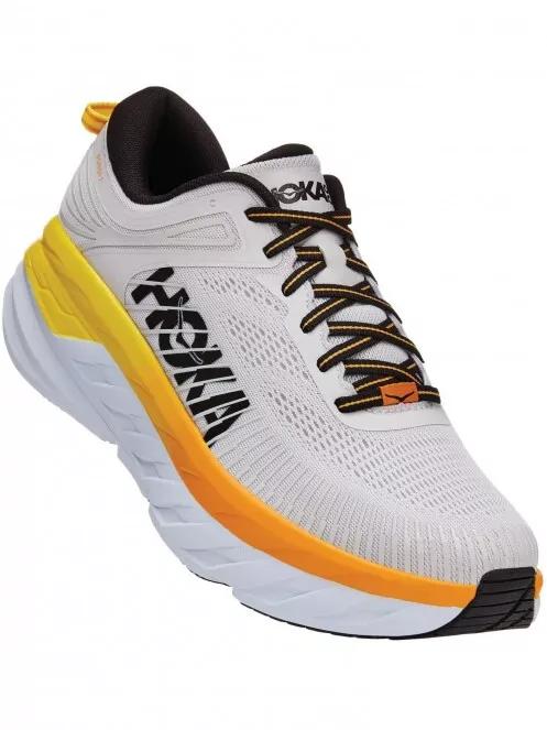 Hoka Bondi 7 férfi aszfalt futócipő fehér színben 2