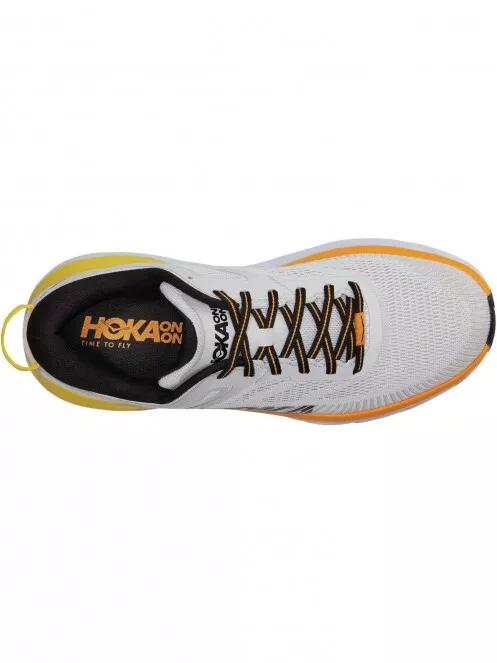 Hoka Bondi 7 férfi aszfalt futócipő fehér színben 6