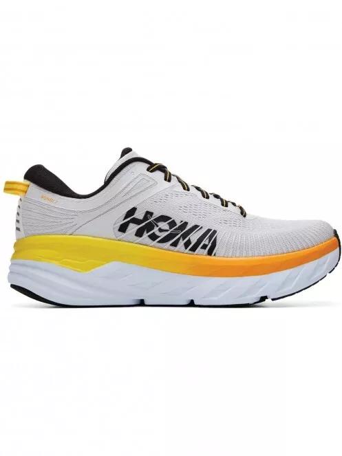 Hoka Bondi 7 férfi aszfalt futócipő fehér színben 8