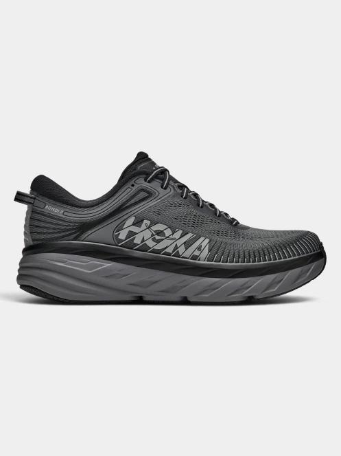 Hoka Bondi 7 férfi aszfalt futócipő fekete színben 3