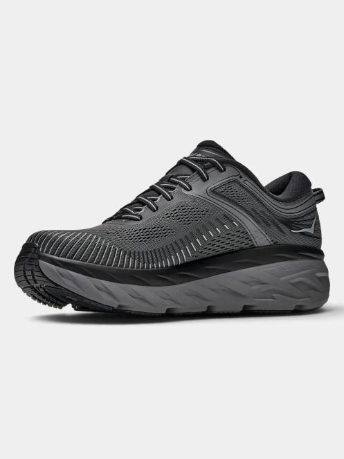 Hoka Bondi 7 férfi aszfalt futócipő fekete színben 5