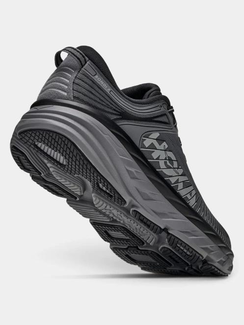 Hoka Bondi 7 férfi aszfalt futócipő fekete színben 6
