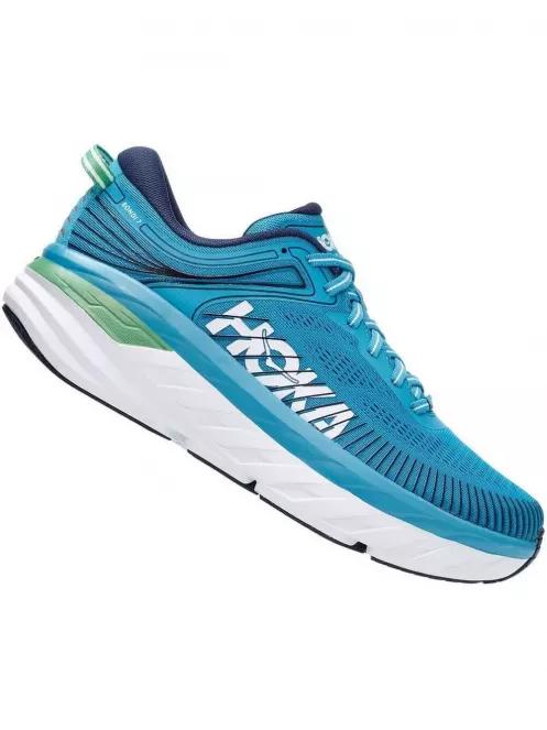Hoka Bondi 7 férfi aszfalt futócipő kék színben 3