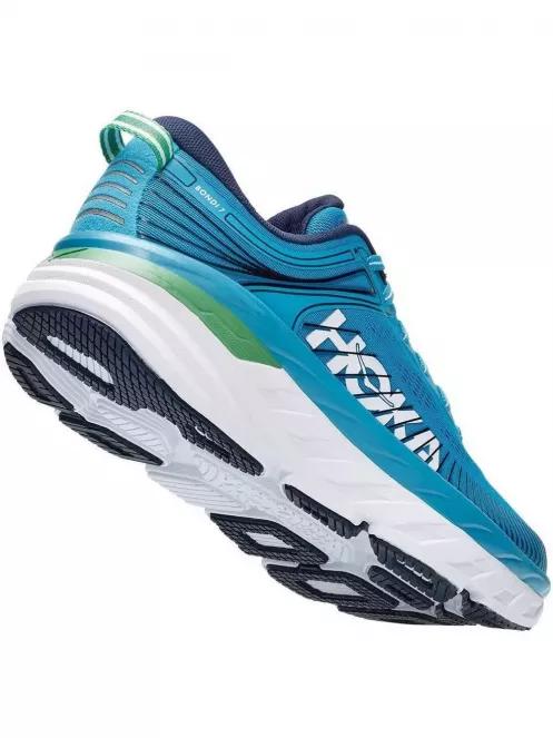 Hoka Bondi 7 férfi aszfalt futócipő kék színben 4