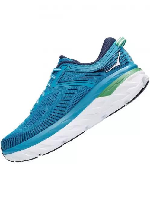 Hoka Bondi 7 férfi aszfalt futócipő kék színben 5