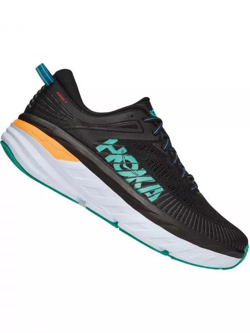 Hoka Bondi 7 férfi aszfalt futócipő fekete színben 3