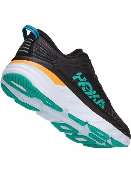 Hoka Bondi 7 férfi aszfalt futócipő fekete színben 4