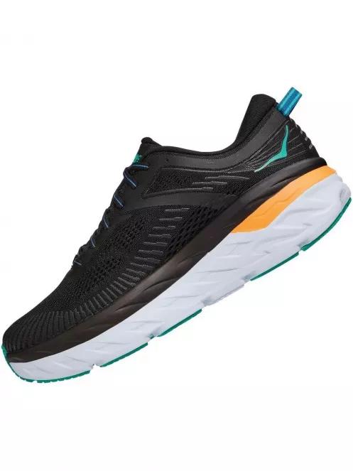 Hoka Bondi 7 férfi aszfalt futócipő fekete színben 5