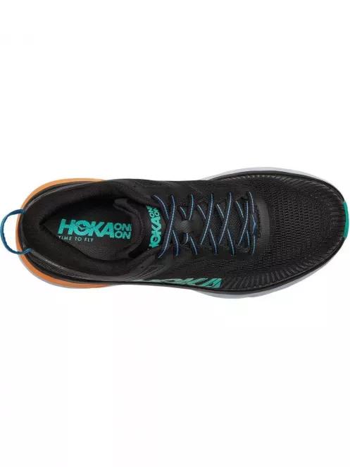 Hoka Bondi 7 férfi aszfalt futócipő fekete színben 6