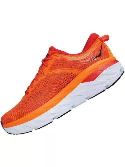 Hoka Bondi 7 férfi aszfalt futócipő narancssárga színben 5