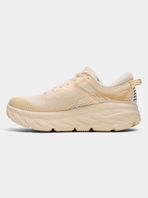 Hoka Bondi 7 női aszfalt futócipő homok színben 9