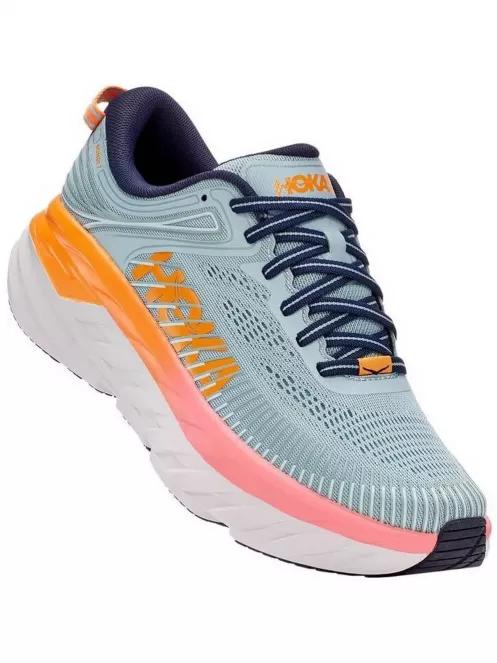 Hoka W'S Bondi 7 női futócipő világoskék színben 2
